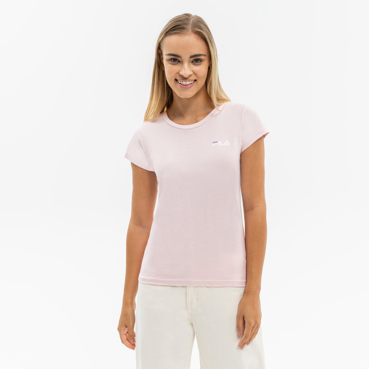 FILA T SHIRT CECILIA FW21SPW500133 R owy Damskie Koszulki 50 Style fila-t-shirt-cecilia-fw21spw500133-r-owy-damskie-koszulki-50-style