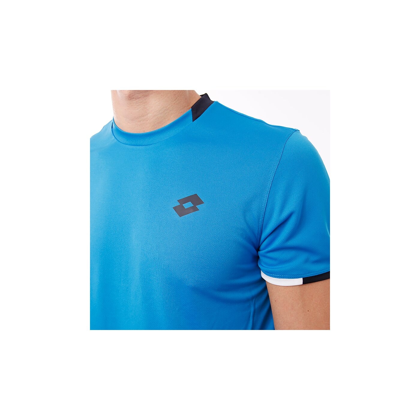 Koszulka męska LOTTO T-SHIRT LOB q8724 kolor niebieski