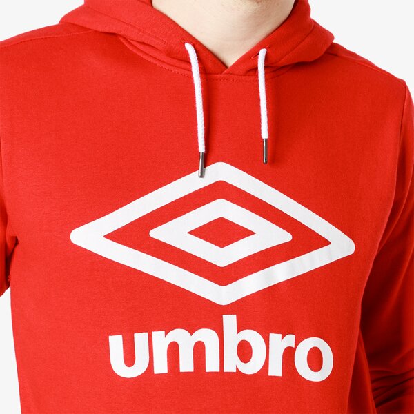 Bluza męska UMBRO BLUZA FW LARGE LOGO OH 65358u-gsg kolor czerwony