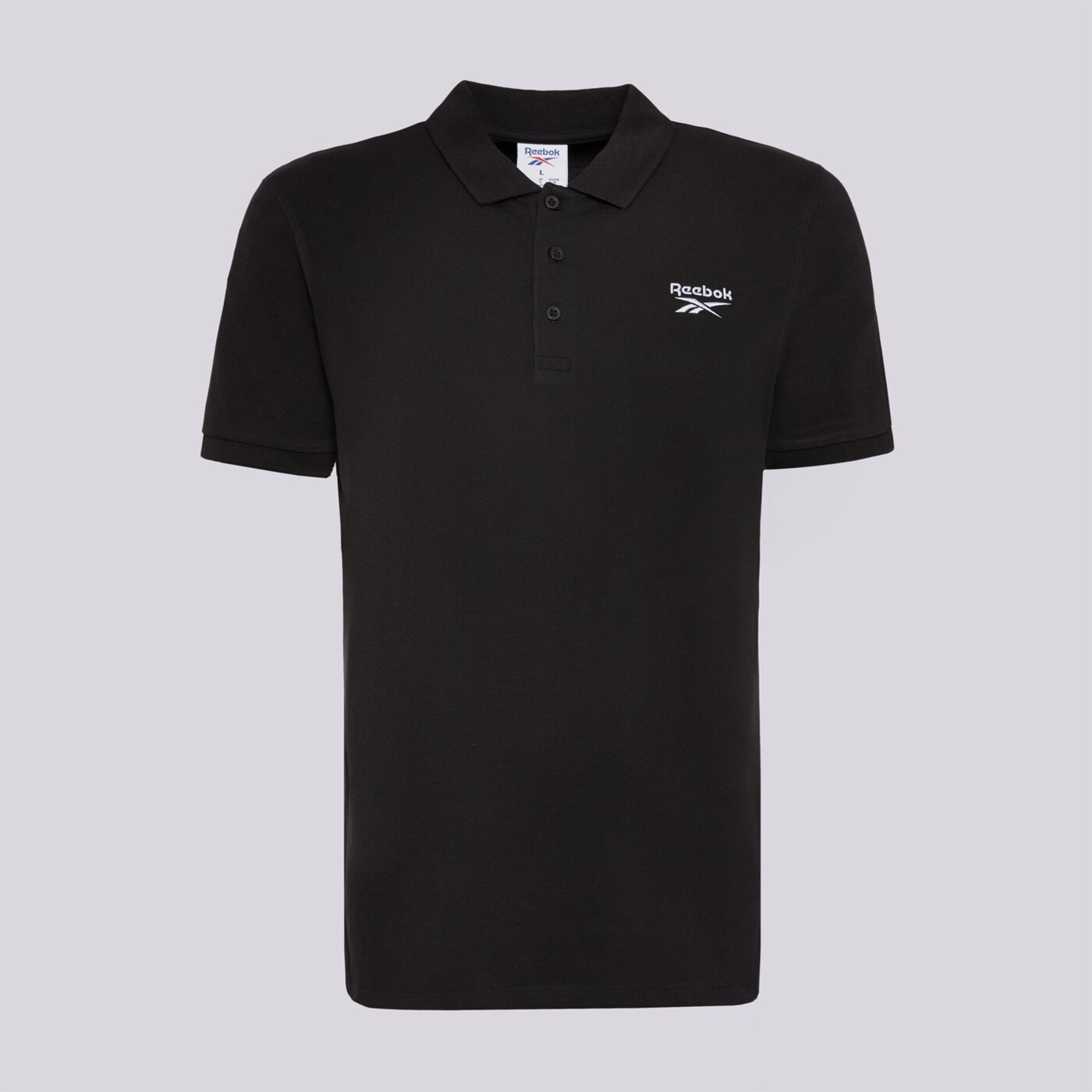 Koszulka polo męska REEBOK POLO BLAZE EMBROIDERED SS POLO SHIRT 100239701 kolor czarny