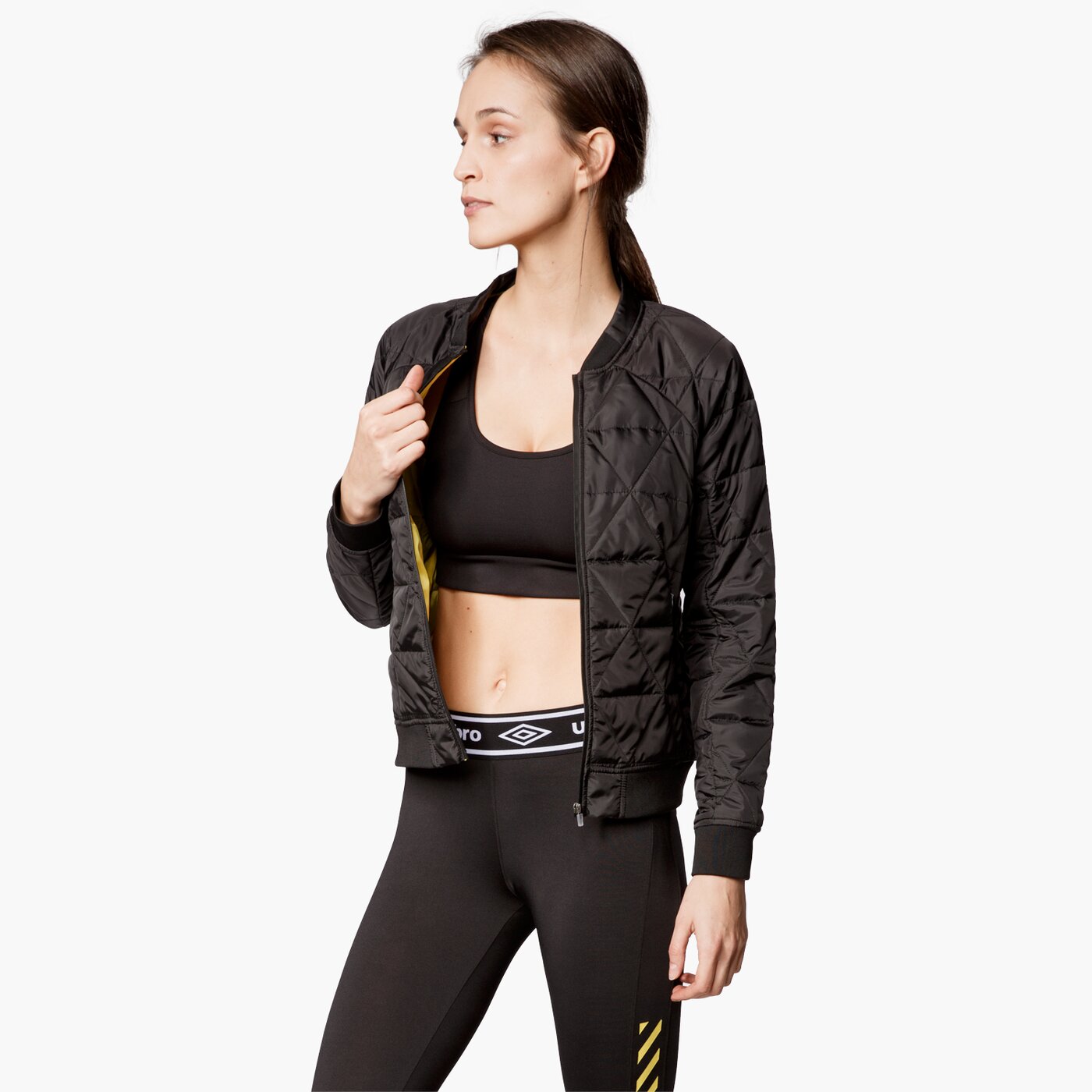 Kurtka przejściowa damska UMBRO KURTKA AMARILLO ul17kud03001 kolor czarny