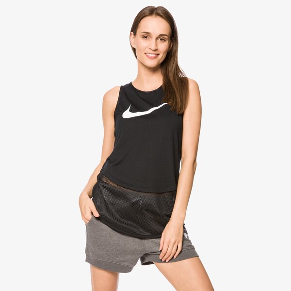 Top damski NIKE TANK W NSW SWSH MSH 876655010 kolor czarny