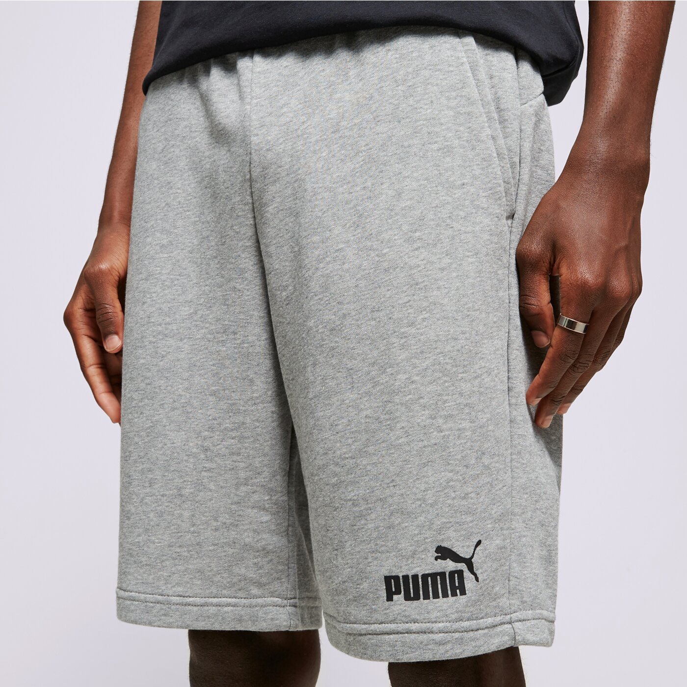 Spodenki męskie PUMA SZORTY ESS SHORTS 10" 58670903 kolor szary