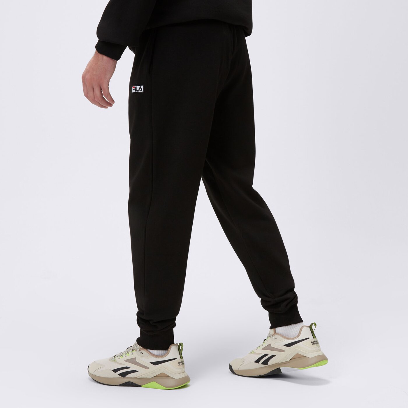 Spodnie dresowe męskie FILA SPODNIE TUBER 2.0 FT fw24spm025000 kolor czarny
