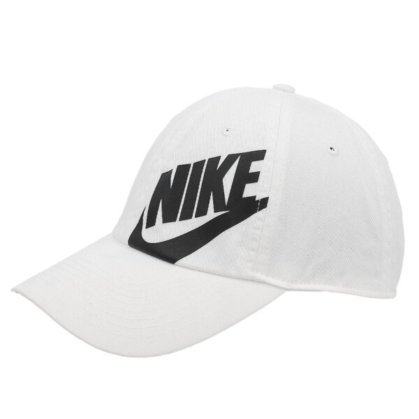 Czapka z daszkiem damska NIKE CZAPKA HERITAGE86-FUTURA 546107101 kolor biały