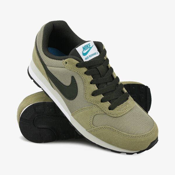 Buty dziecięce NIKE MD RUNNER 2 BG 807316200 kolor khaki