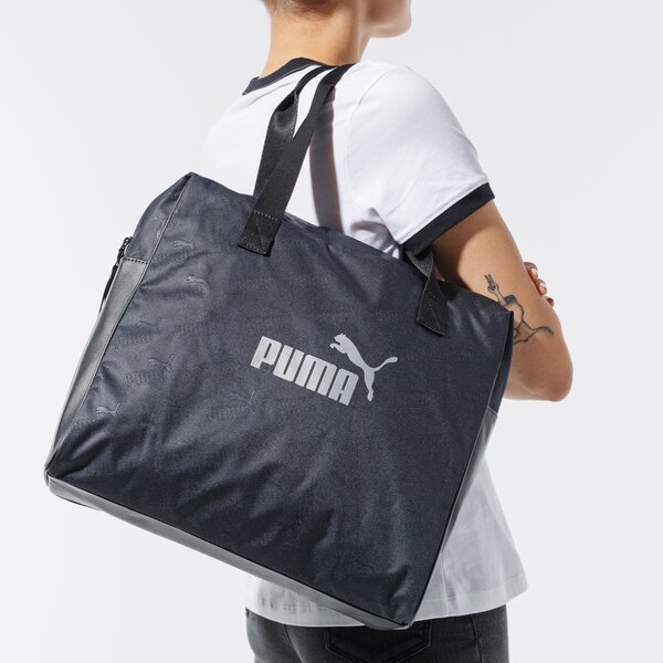 Torba sportowa damska PUMA TORBA WMN CORE UP LARGE SHOPPER 7738701 kolor czarny