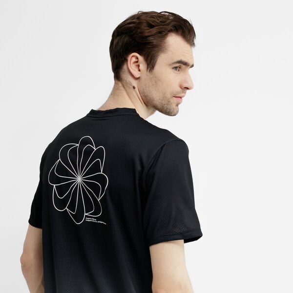 Koszulka męska NIKE T-SHIRT SS M NK DRY MILER SS PR aq4930-056 kolor czarny