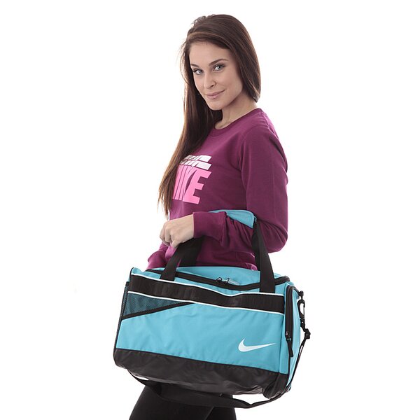 Torba sportowa damska NIKE TORBA NIKE VARSITY DUFFEL ba4732413 kolor niebieski