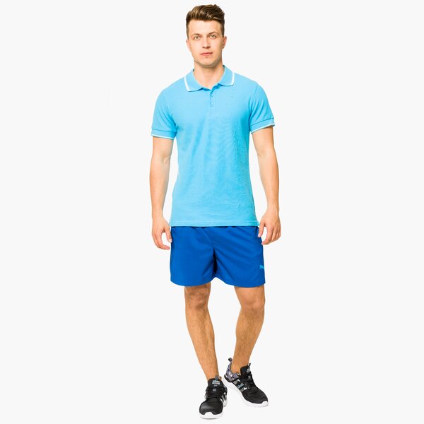 Koszulka polo męska UMBRO POLO DIEGO ul17pom03002 kolor niebieski