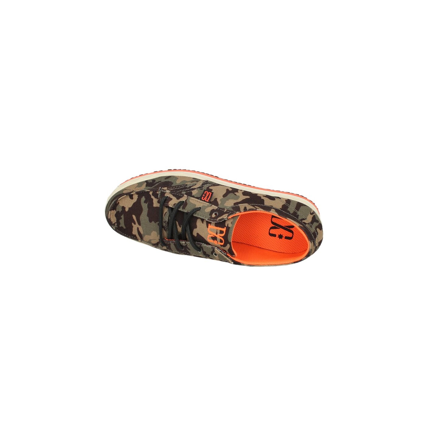 Buty sportowe damskie DC CREEPER TX  adjs100034aro kolor khaki