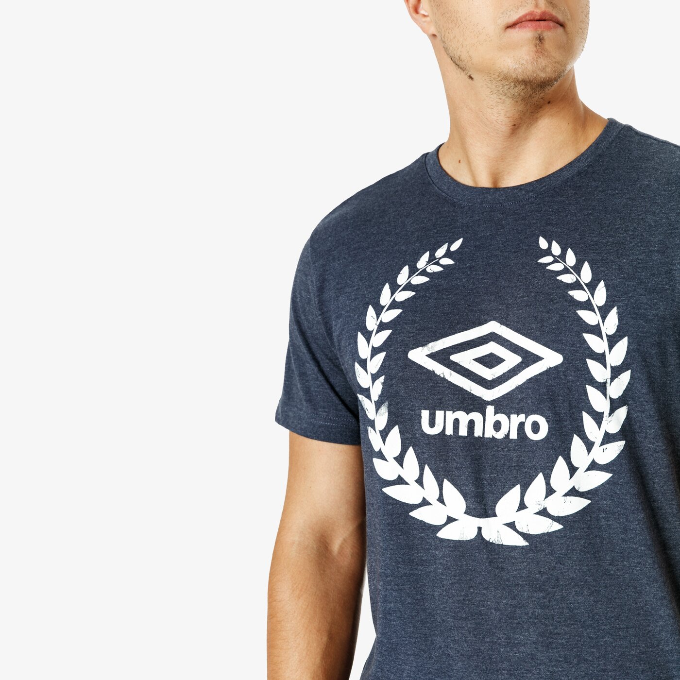 Koszulka męska UMBRO T-SHIRT SS WINNER ul38tsm45001 kolor granatowy