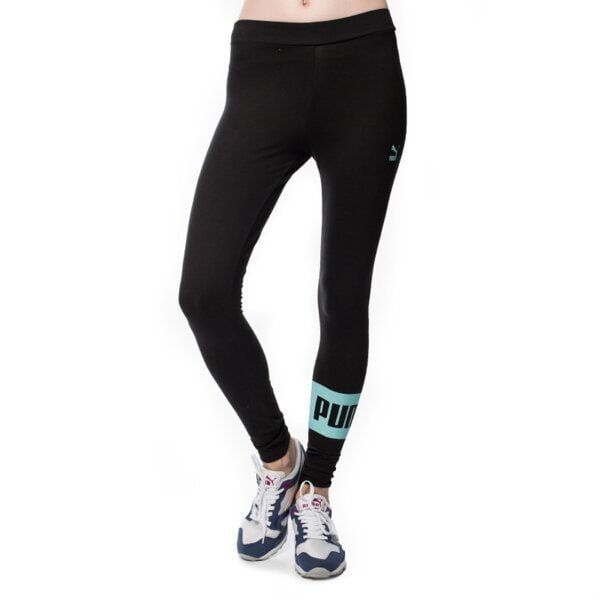 Spodnie dresowe damskie PUMA SPODNIE ICON LEGGINGS 56926801 kolor czarny