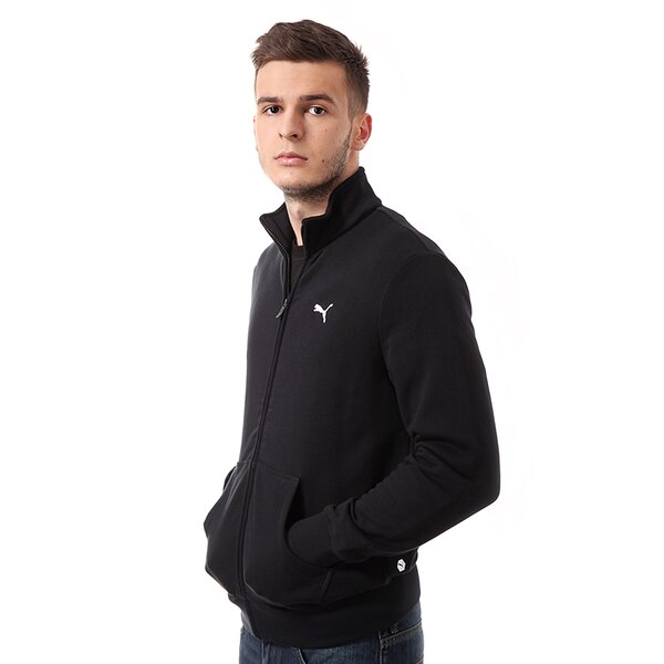 Bluza męska PUMA BLUZA ESS SWEAT JACKET 82399001 kolor czarny