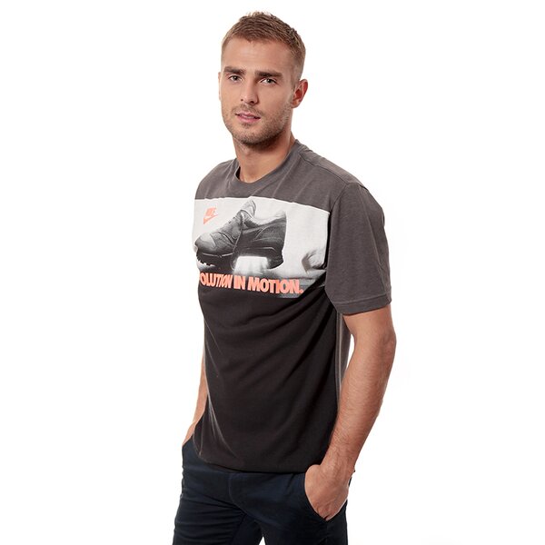 Koszulka męska NIKE T-SHIRT TEE-REVOLUTION 631796233 kolor czarny