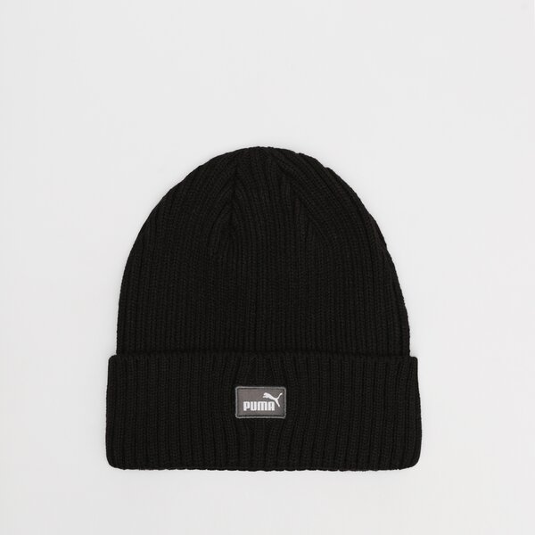 Czapka zimowa damska PUMA CZAPKA ZIMOWA CLASSIC CUFF BEANIE 2482601 kolor czarny