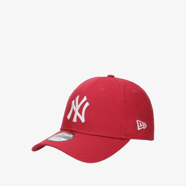 Czapka z daszkiem męska NEW ERA CZAPKA LEAGUE ESSENTIAL 9FORTY NYY PURPLE NEW YORK Y 80636012 kolor bordowy