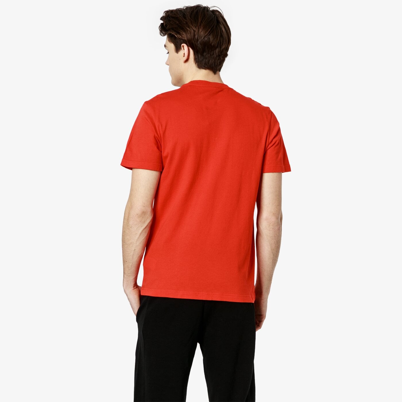 Koszulka męska ADIDAS T-SHIRT SS E LIN BRUSH T dv3053 kolor czerwony