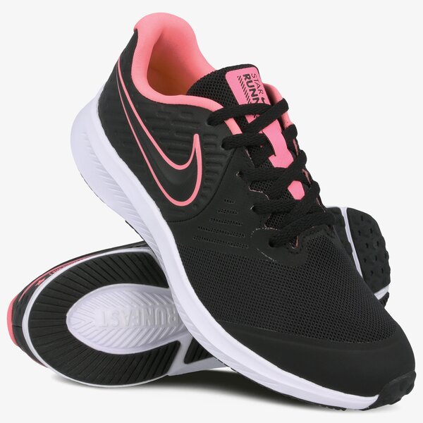 Buty do biegania dla dzieci NIKE STAR RUNNER 2 (GS) aq3542-002 kolor czarny
