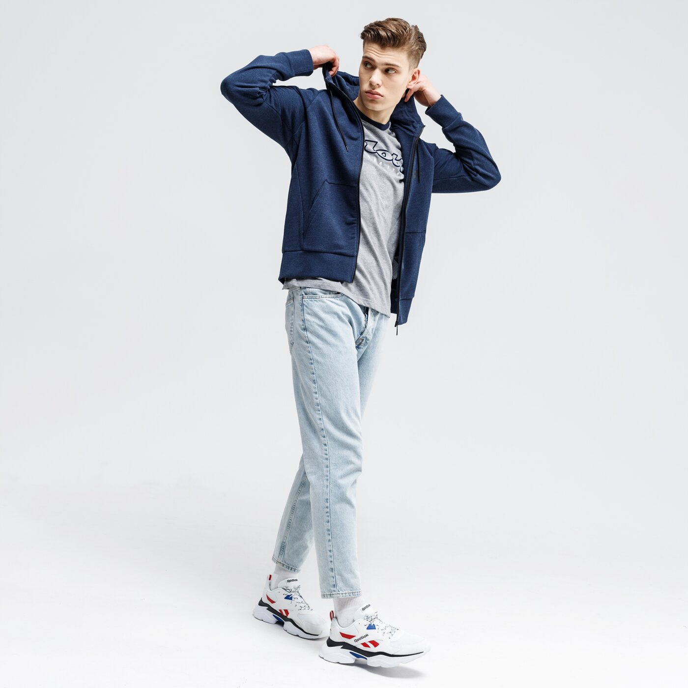 Koszulka męska LOTTO T-SHIRT ATHLETICA DUE MEL JS 210608-5p4 kolor szary