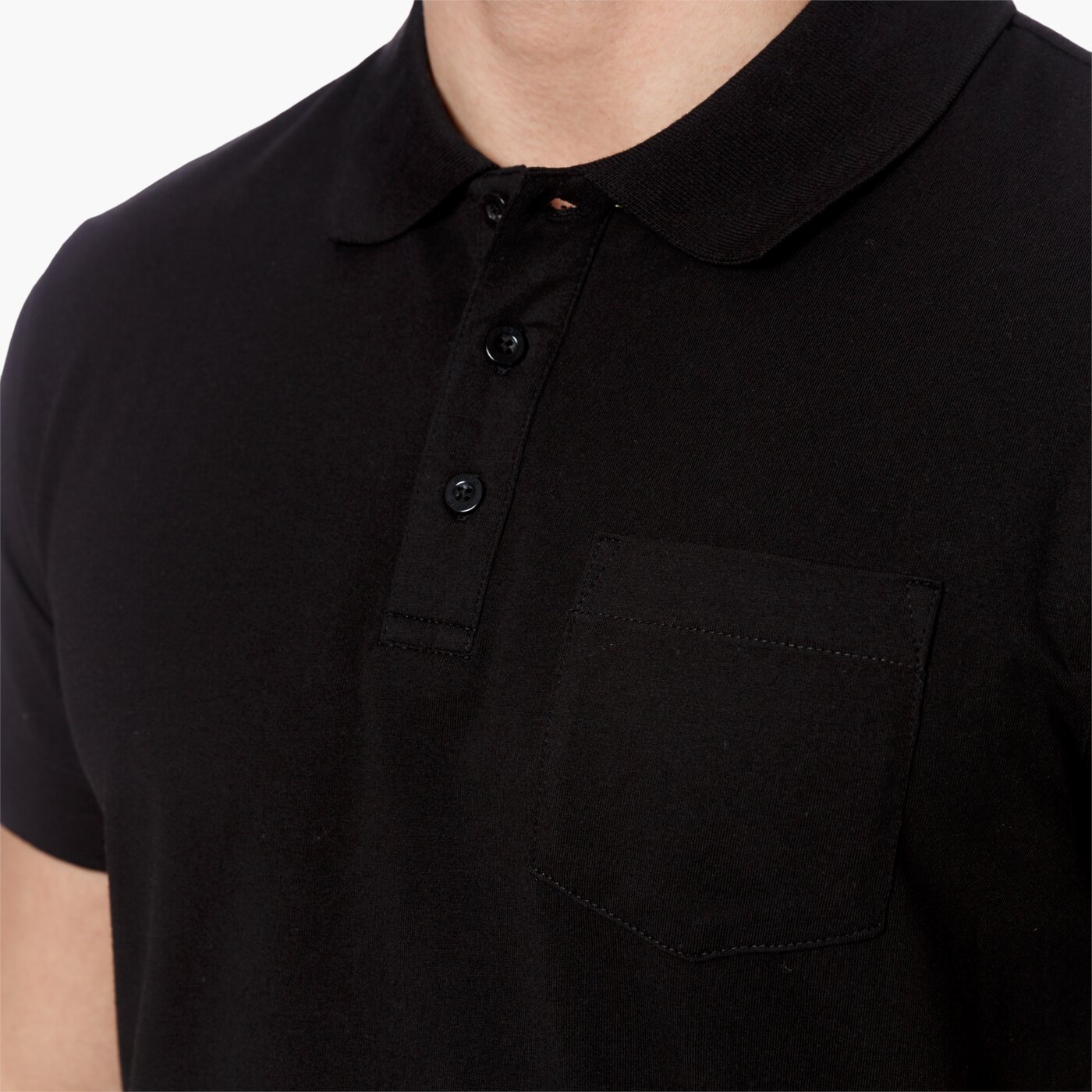 Koszulka polo męska UMBRO POLO ROBERTO ul17pom01004 kolor czarny