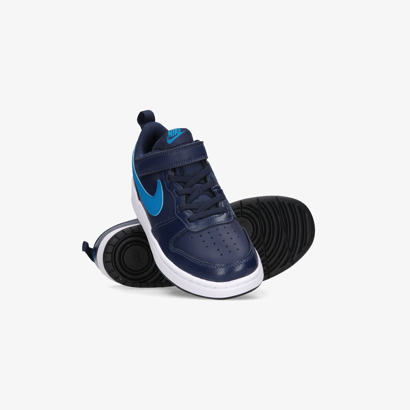 Buty dziecięce NIKE COURT BOROUGH LOW 2 bq5451-403 kolor granatowy