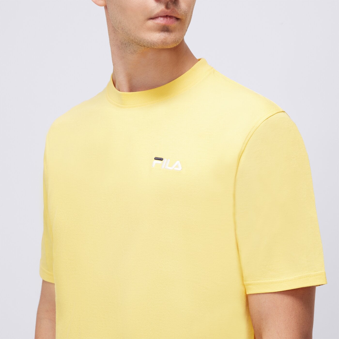 Koszulka męska FILA T-SHIRT DRINGO ss23spm229507 kolor żółty