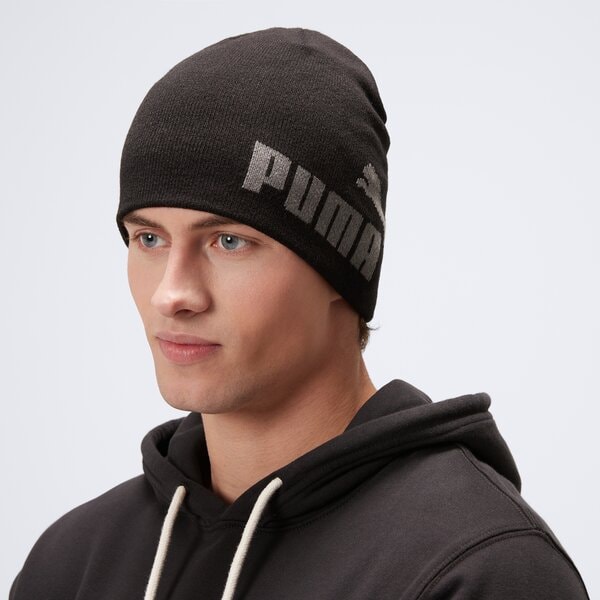 Czapka zimowa damska PUMA CZAPKA ZIMOWA ESS CUFFLESS BEANIE 2563601 kolor czarny