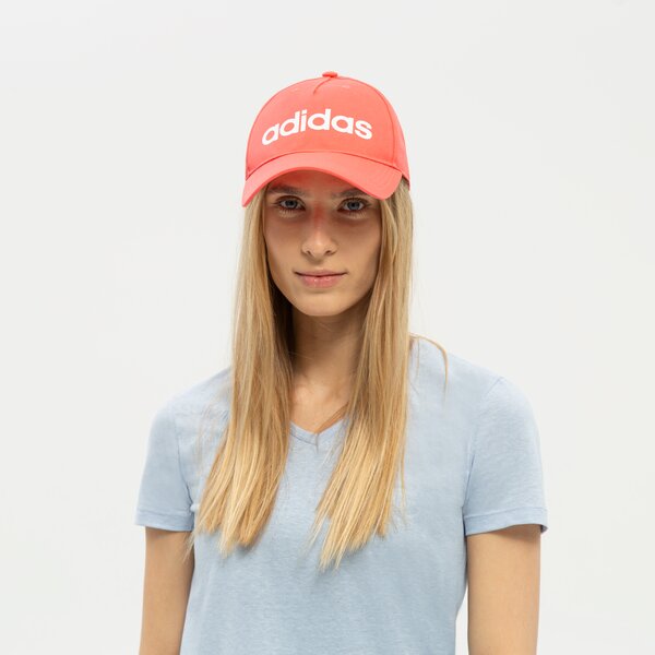 Czapka z daszkiem damska ADIDAS CZAPKA DAILY CAP hd2222 kolor różowy