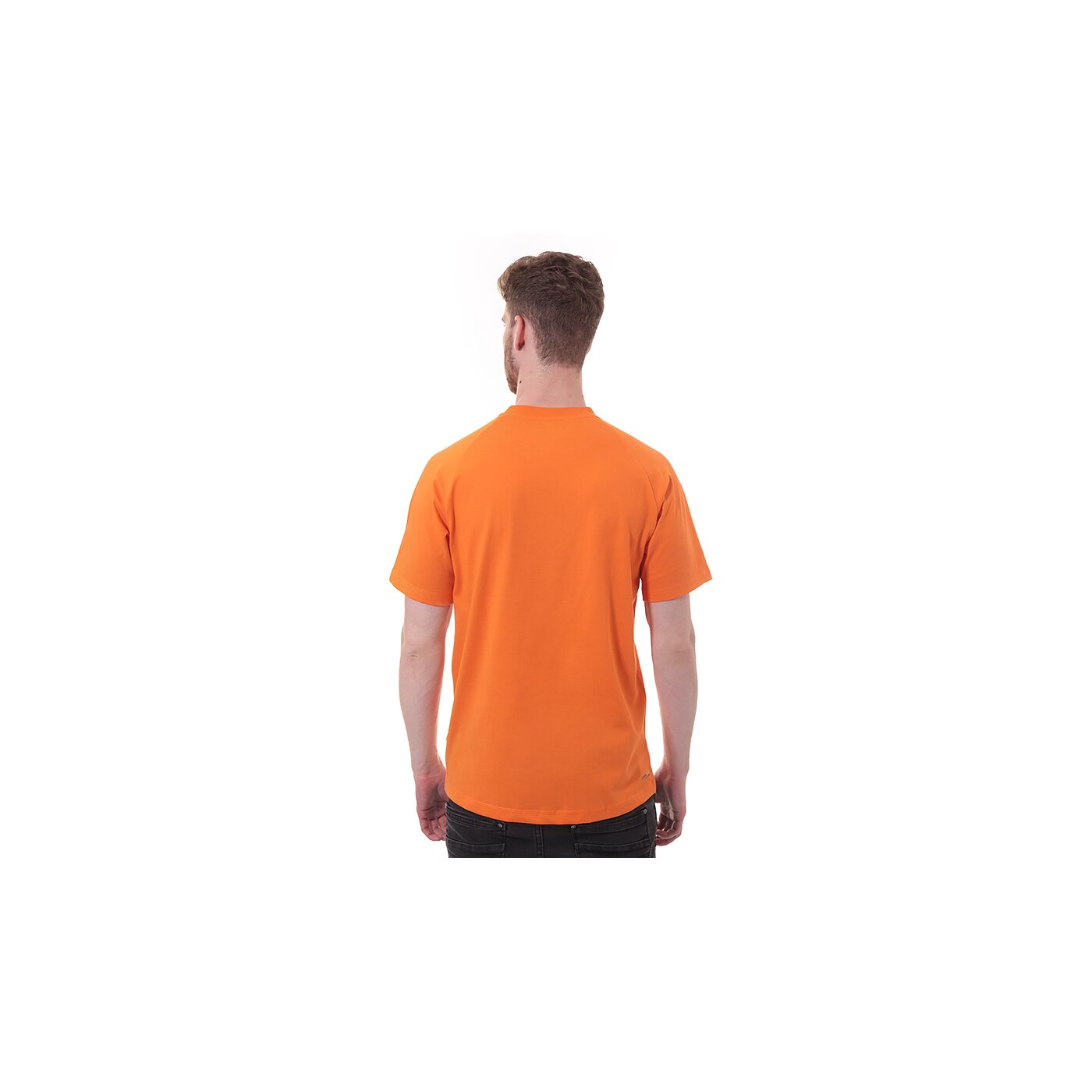 Koszulka męska ADIDAS T-SHIRT AESS CREW TEE d89822 kolor pomarańczowy