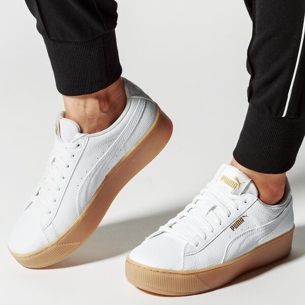 Buty sportowe damskie PUMA VIKKY PLATFORM BSQ 36680501 kolor biały