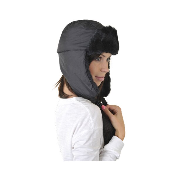 Czapka zimowa damska REEBOK CZAPKA Z CHAPKA BLACK w36797 kolor czarny