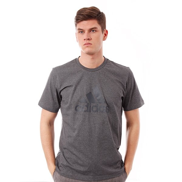 Koszulka męska ADIDAS T-SHIRT ESS LOGO TEE f83866 kolor szary