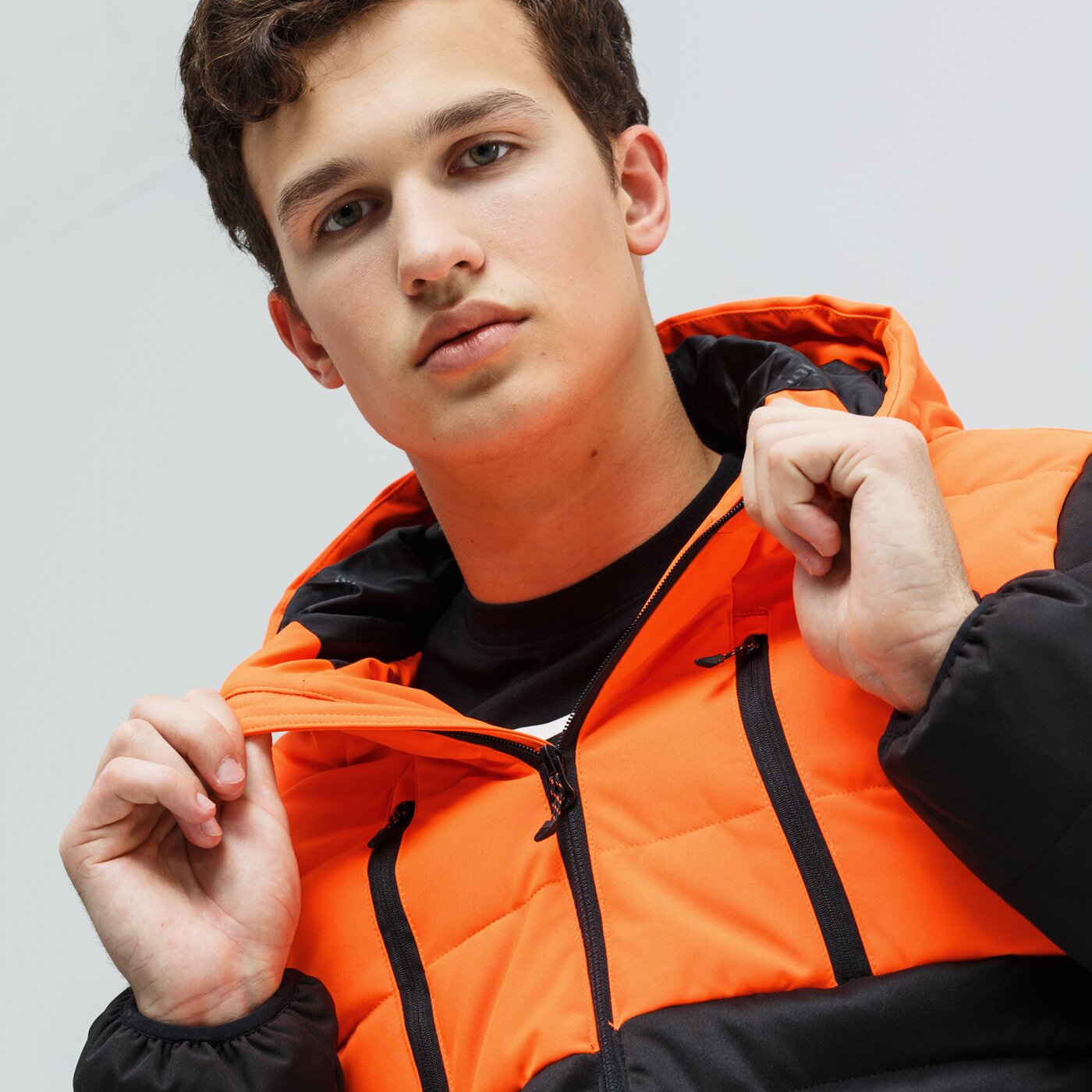 Kurtka zimowa męska UMBRO KURTKA ZIMOWA TARJANNE ul39kum60002 kolor czarny