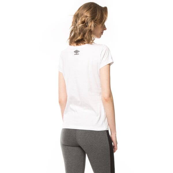 Koszulka damska UMBRO T-SHIRT SMOOTH W ul16tsd40001 kolor biały