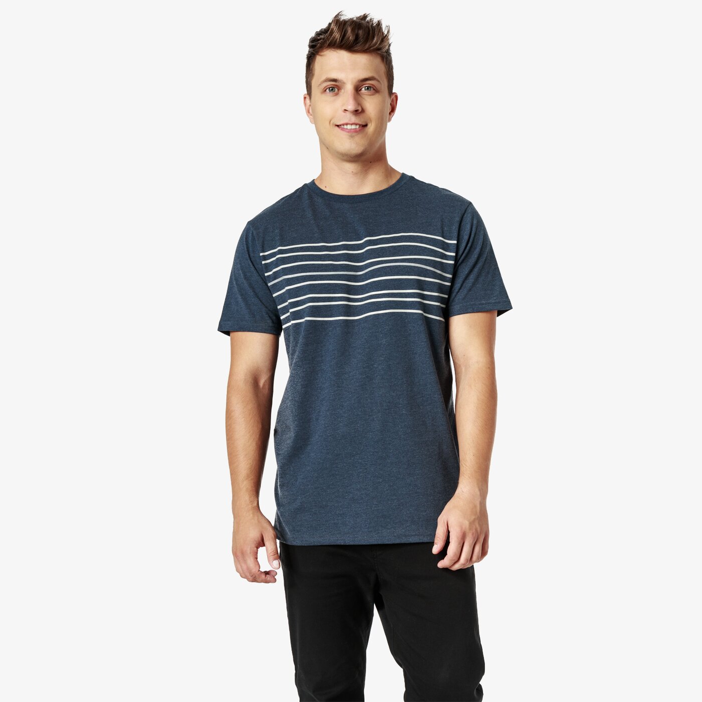 Koszulka męska FEEWEAR T-SHIRT SS AKRON fw38tsm12001 kolor granatowy