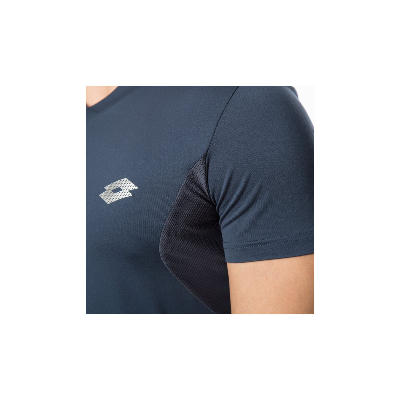 Koszulka męska LOTTO T-SHIRT BRYAN II TEE PL r9985 kolor granatowy