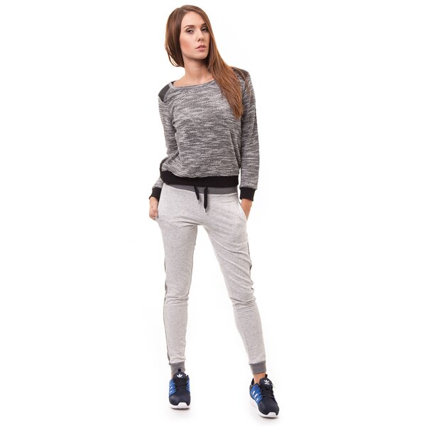 Spodnie dresowe damskie UMBRO SPODNIE CITY ul34spd01001 kolor szary