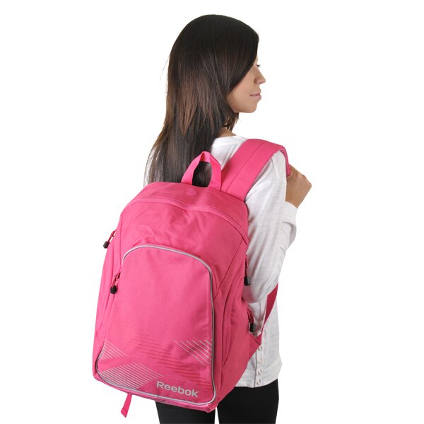 Plecak damski REEBOK PLECAK 4PKT BACKPACK OVERTLY PINK w15164 kolor różowy