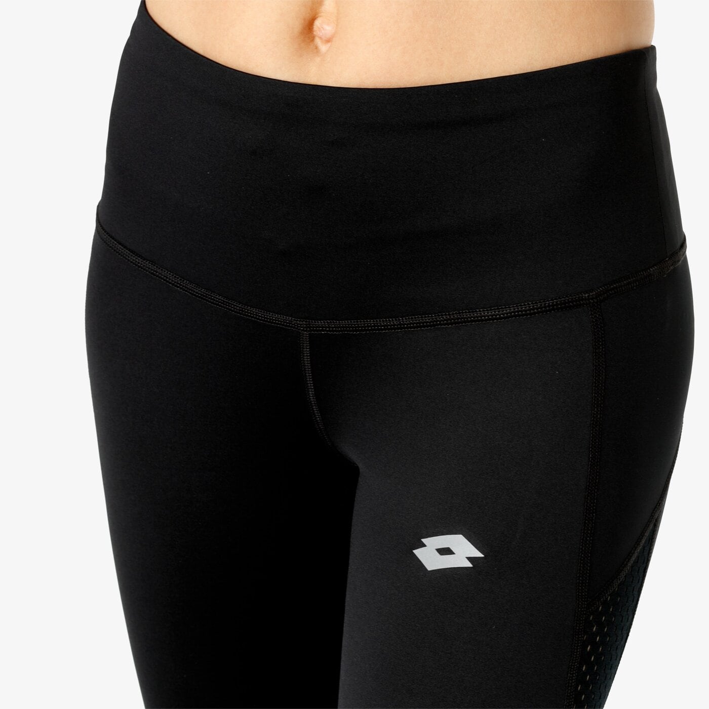 Spodnie dresowe damskie LOTTO LEGGINGS X-FIT II PRT 2 PL W 210516-1cl kolor czarny