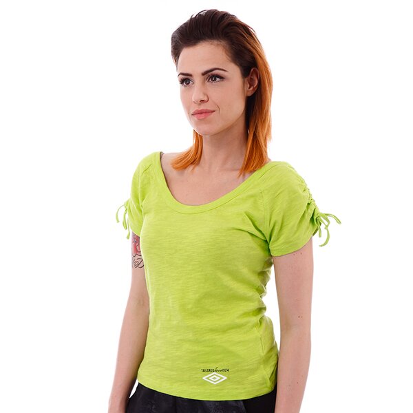 Koszulka damska UMBRO T-SHIRT YARI ul13tsd02341 kolor zielony