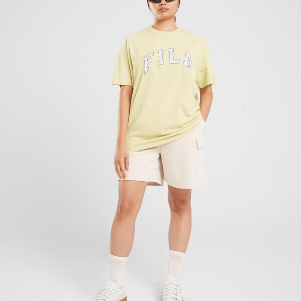 Spodenki damskie FILA SZORTY CORINE CRGO SHT STN ss24jdw010corinestn kolor beżowy