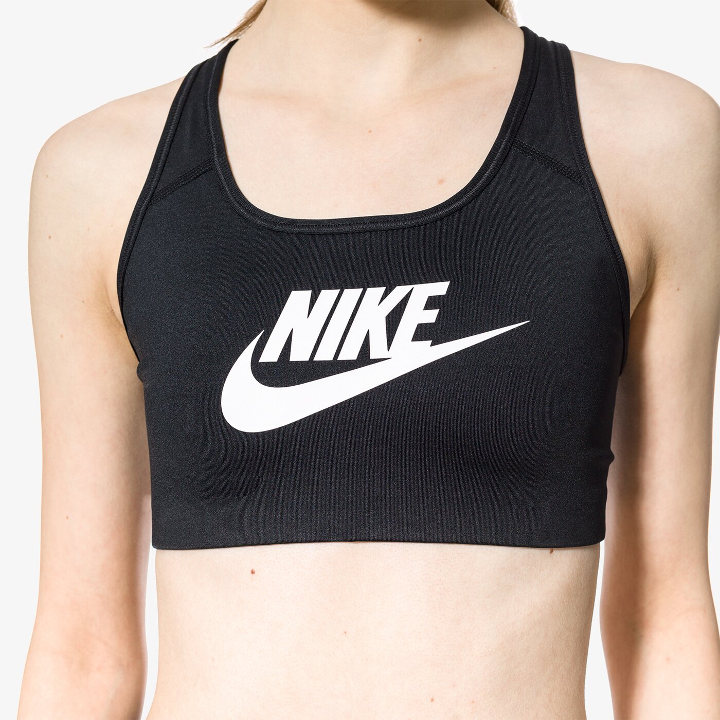 Top damski NIKE BRA SWOOSH FUTURA 899370-010 kolor czarny