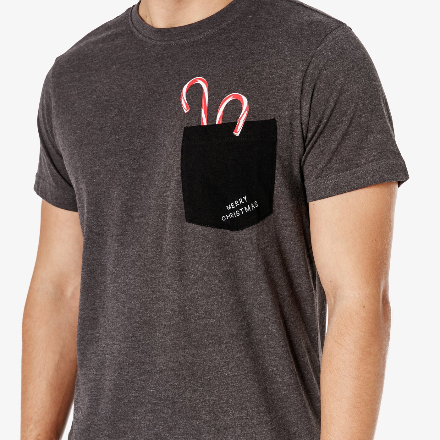 Koszulka męska FEEWEAR T-SHIRT SS LOLLIPOP fw38tsm59001 kolor szary