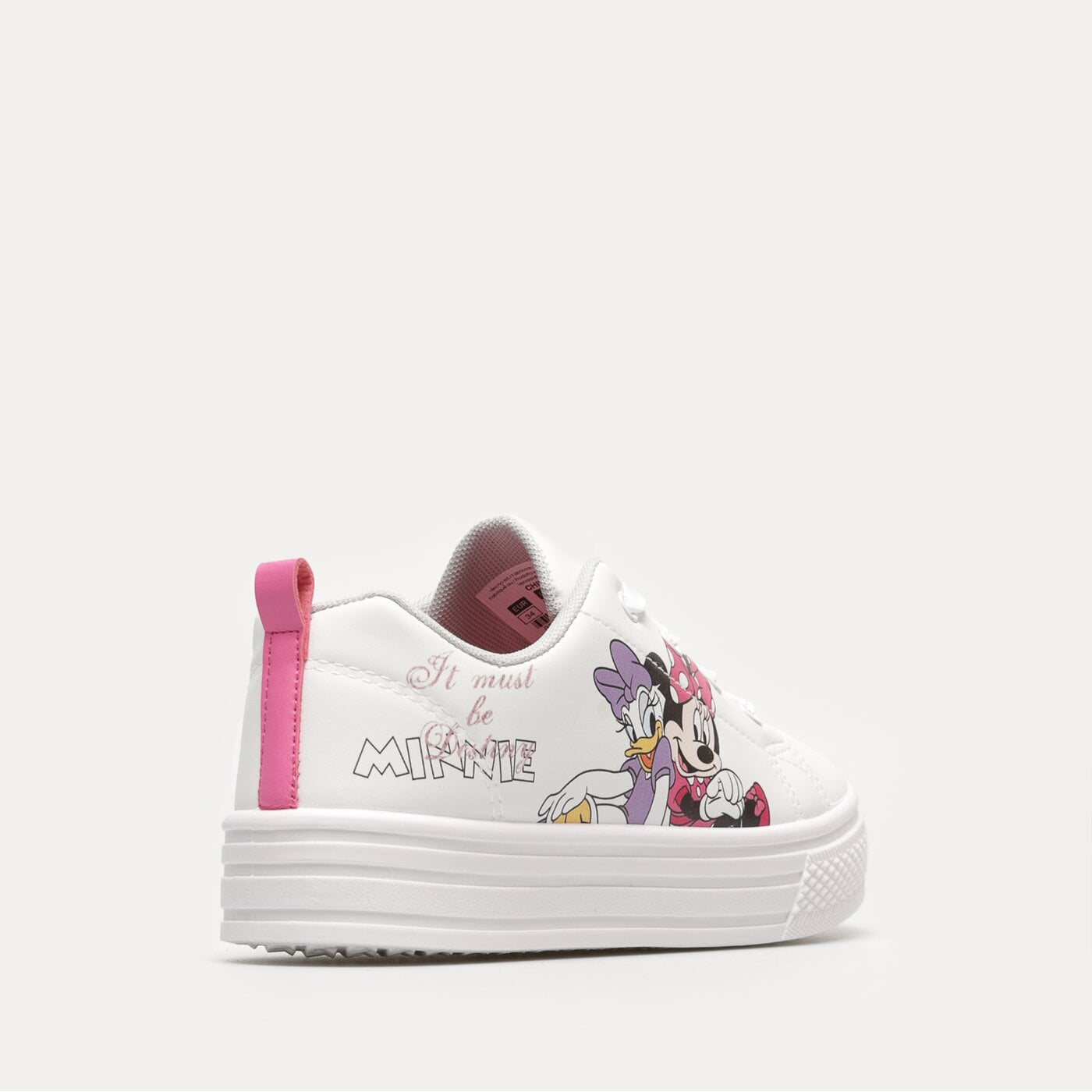 Buty dziecięce DISNEY VULC MINNIE q323sldka11 kolor biały