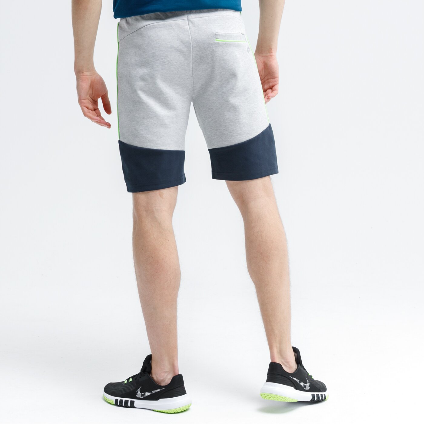 Spodenki męskie LOTTO SZORTY ELINO lo120szm13002 kolor szary