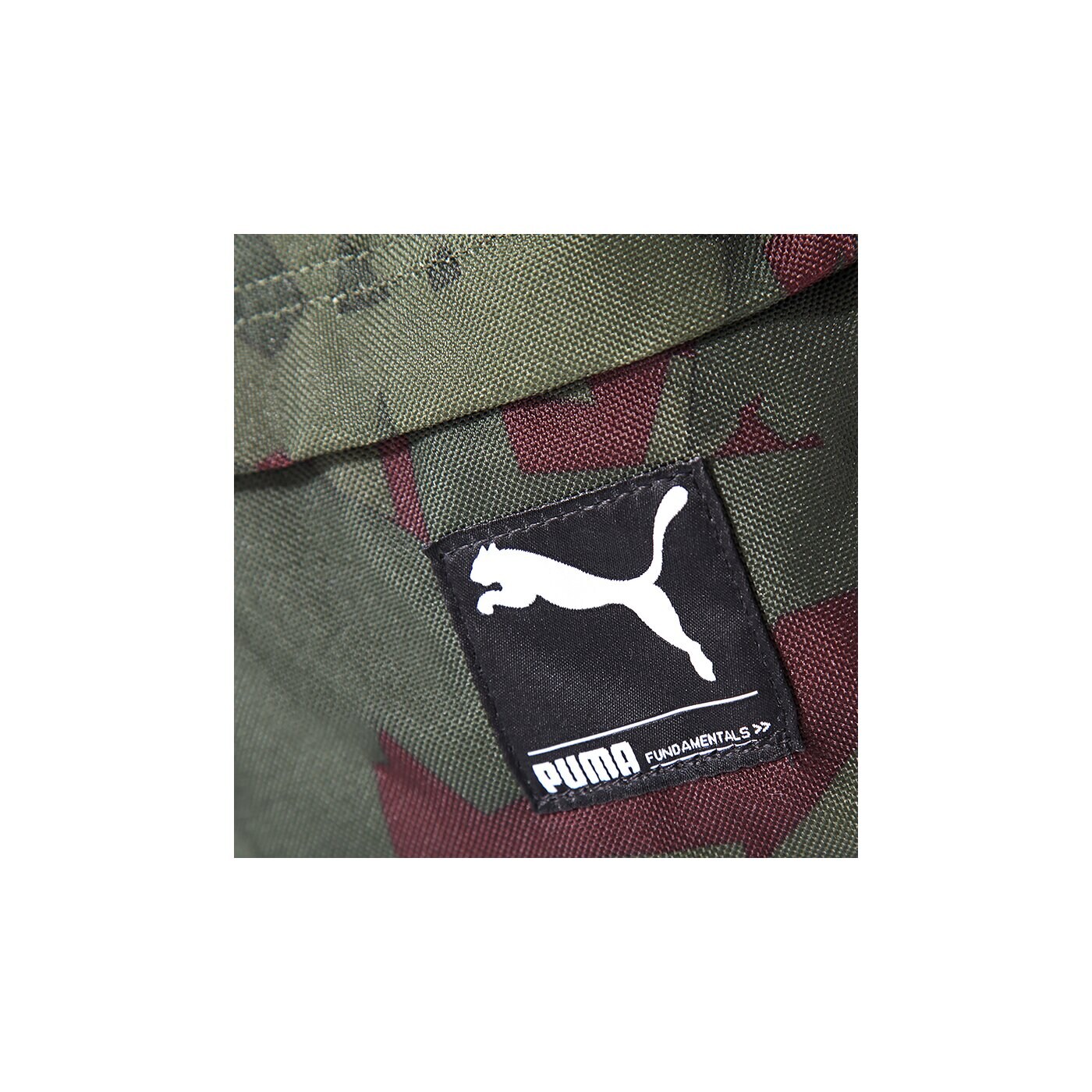 Torba sportowa damska PUMA TOREBKA FOUNDATION PORTABLE DARK OLIVE-CAMO 7171111 kolor khaki