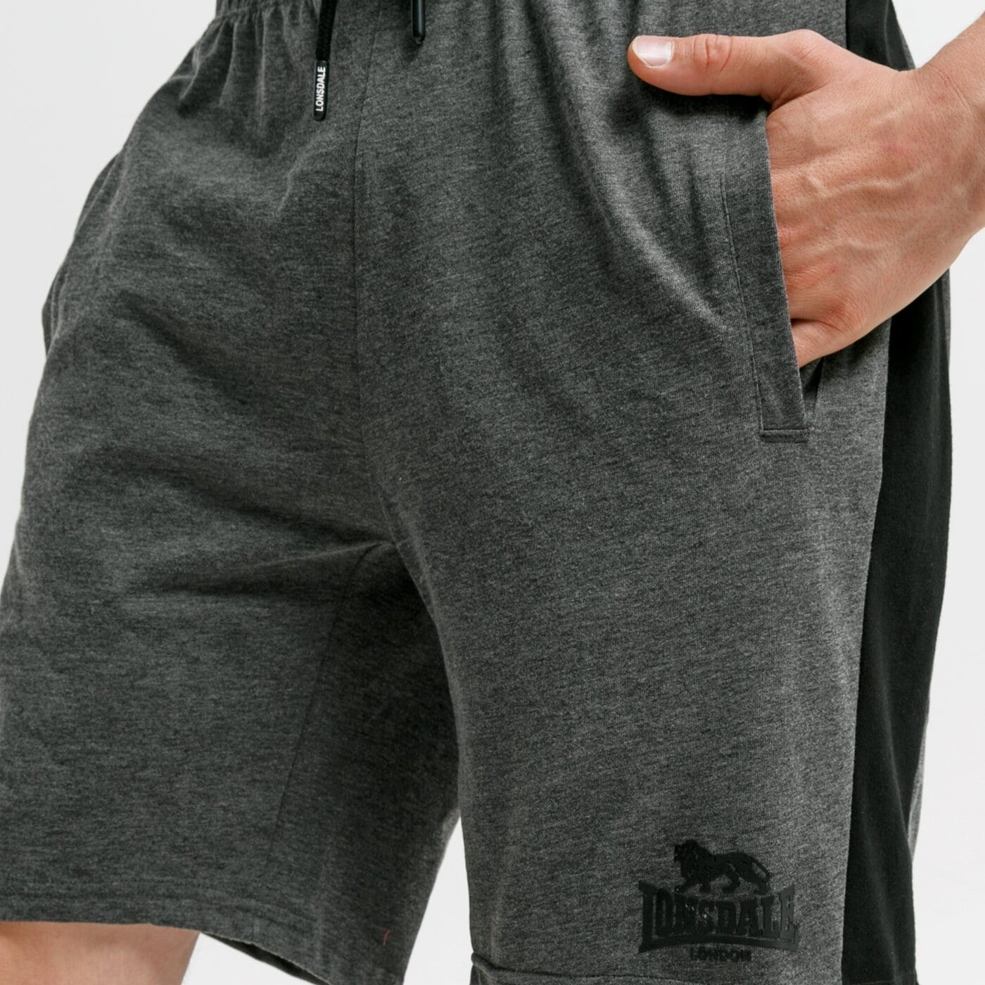 Spodenki męskie LONSDALE SZORTY ALVINGHAM 115034-1590 kolor szary