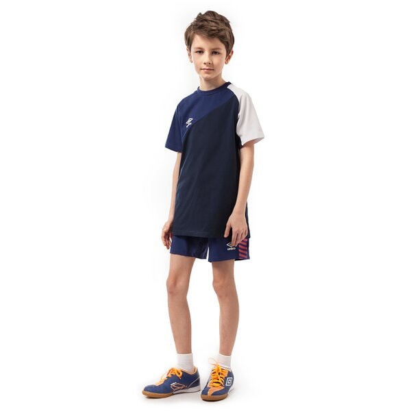 Koszulka dziecięca UMBRO T-SHIRT CVC COTTON TEE 62960ucy4 kolor granatowy
