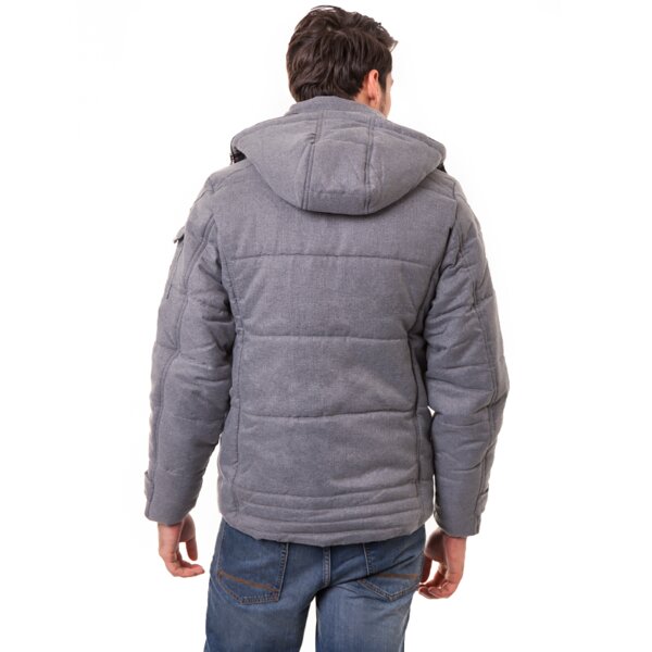 Kurtka zimowa męska UMBRO KURTKA TUCSON ul34kum07001 kolor szary